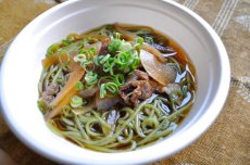 温麺で肉そうめんにしても◎